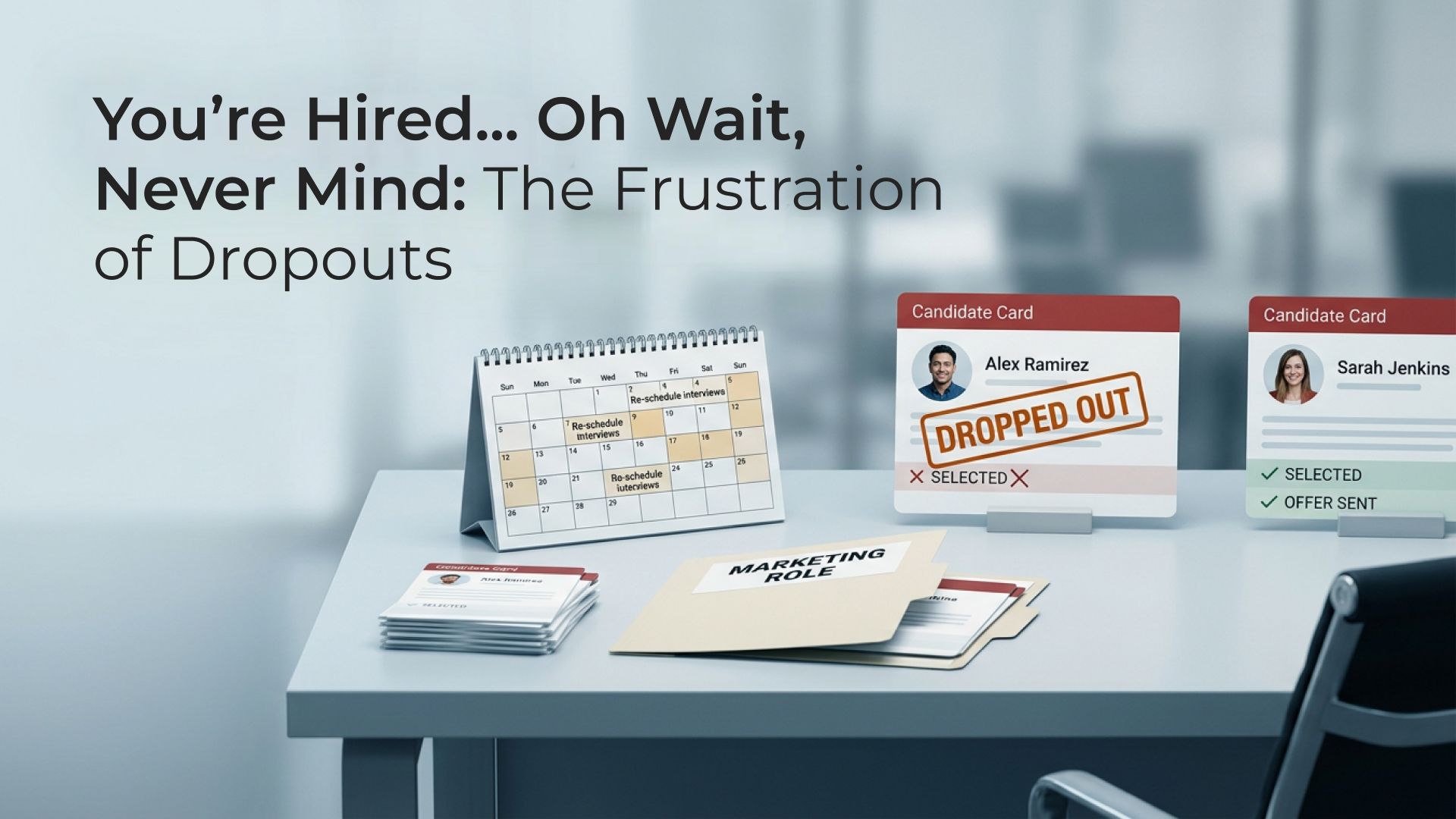 You’re Hired... Oh Wait, Never Mind: The Frustration of Dropouts  